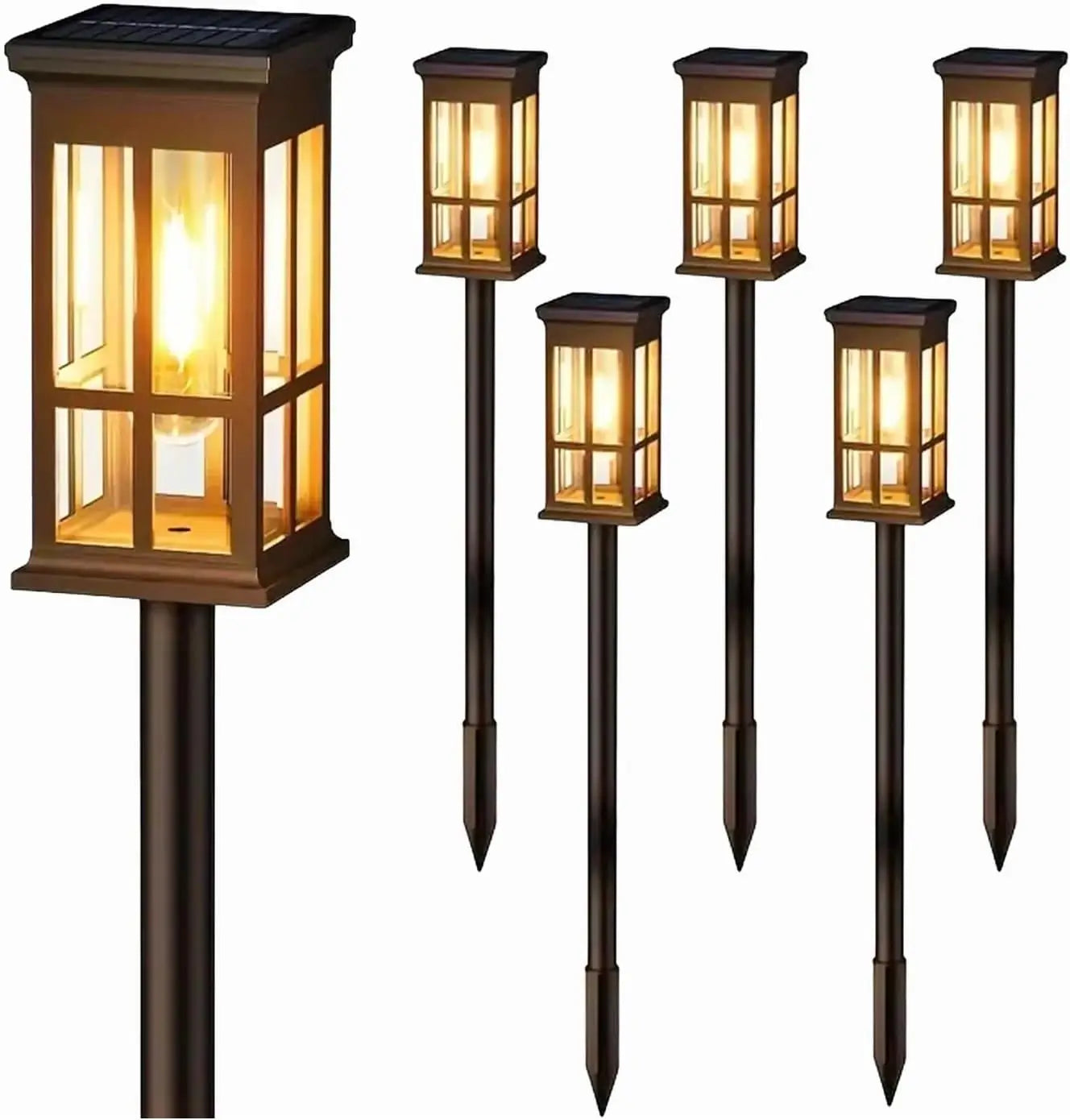Solar Pathway Light Outdoor LED Landscape Lamp IP65 Waterproof