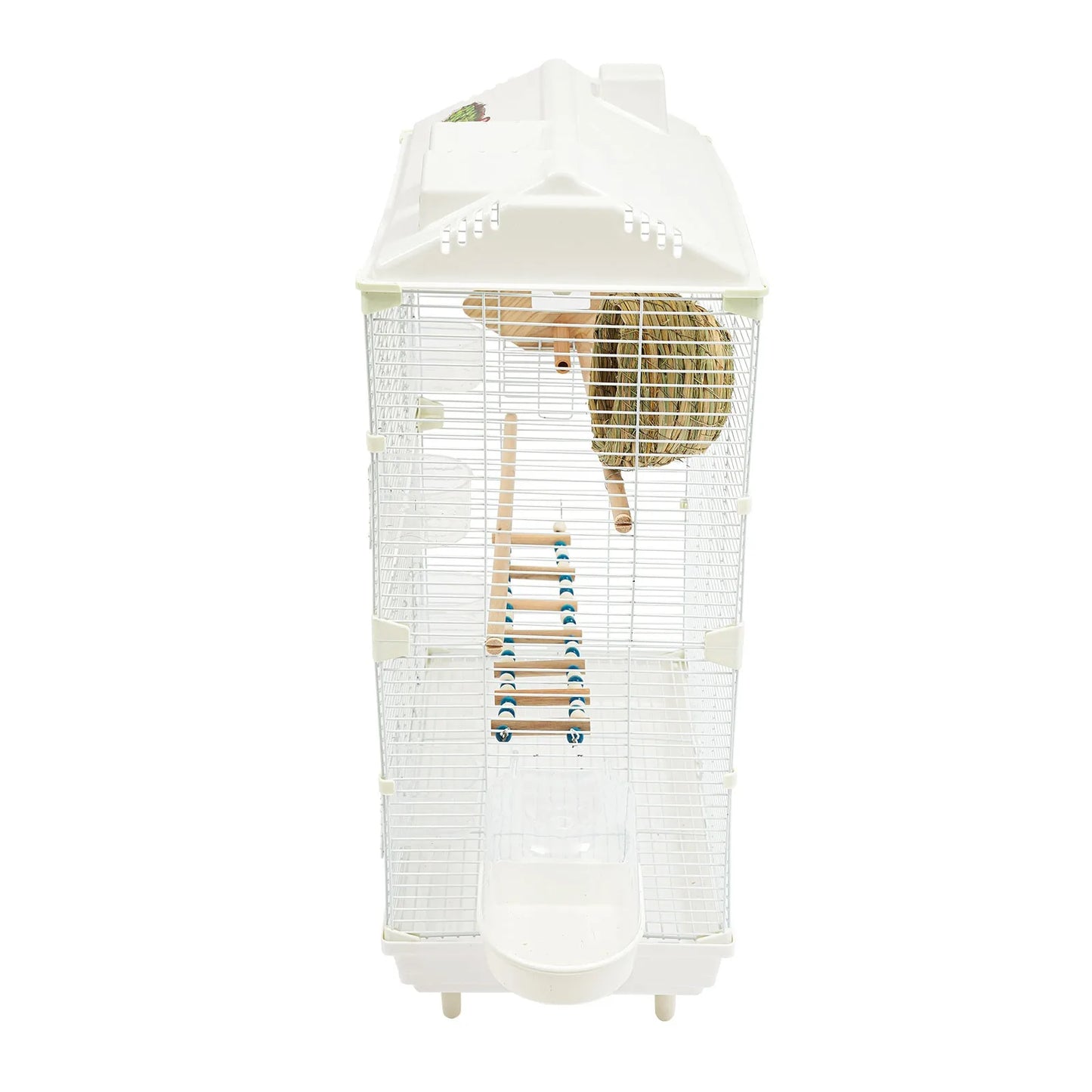 Two-Tier Iron Bird Cage For Small Birds, British Style