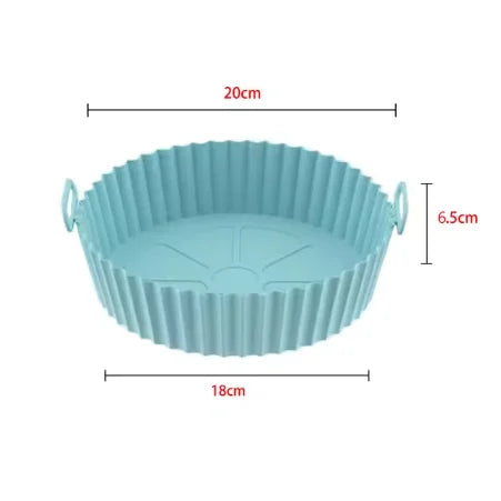 Silicone Baking Pans for Air Fryer Set Nonstick Cake Molds