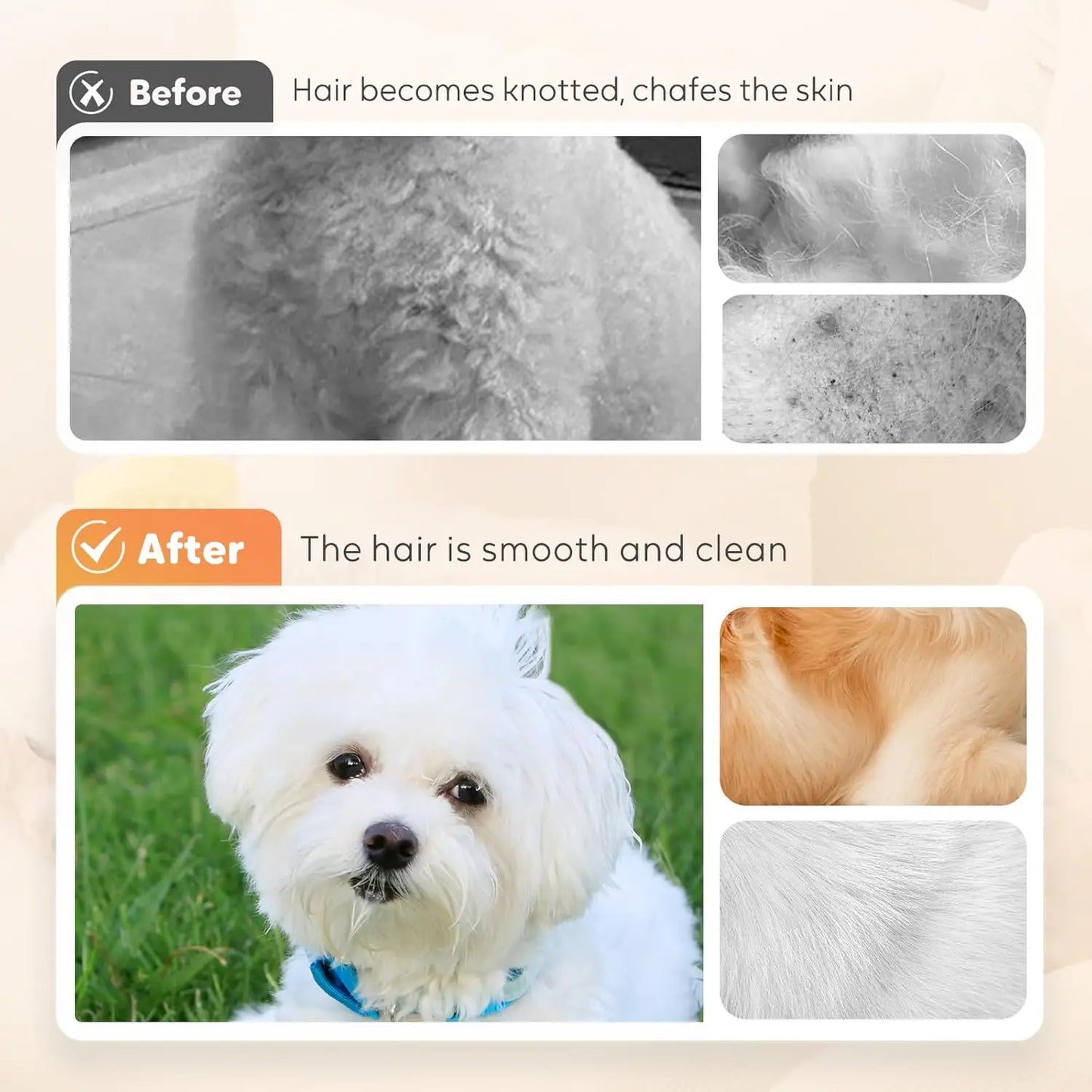 Pet Bath Brush With Shampoo Dispenser Silicone Massage Grooming Tool