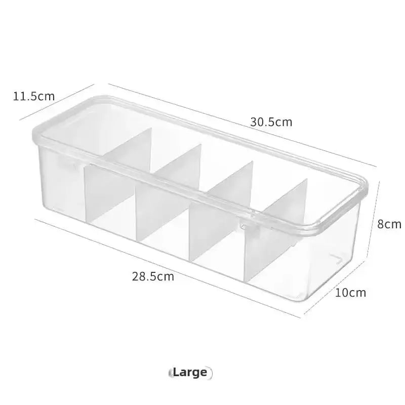 Transparent Cable Storage Box With Lid Office And Home Use