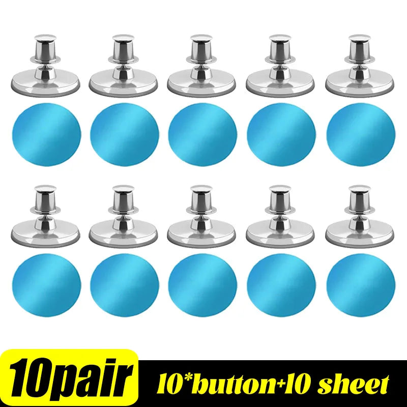 Metal Curtain Magnetic Closure Clips for Wall Mounted Fastener