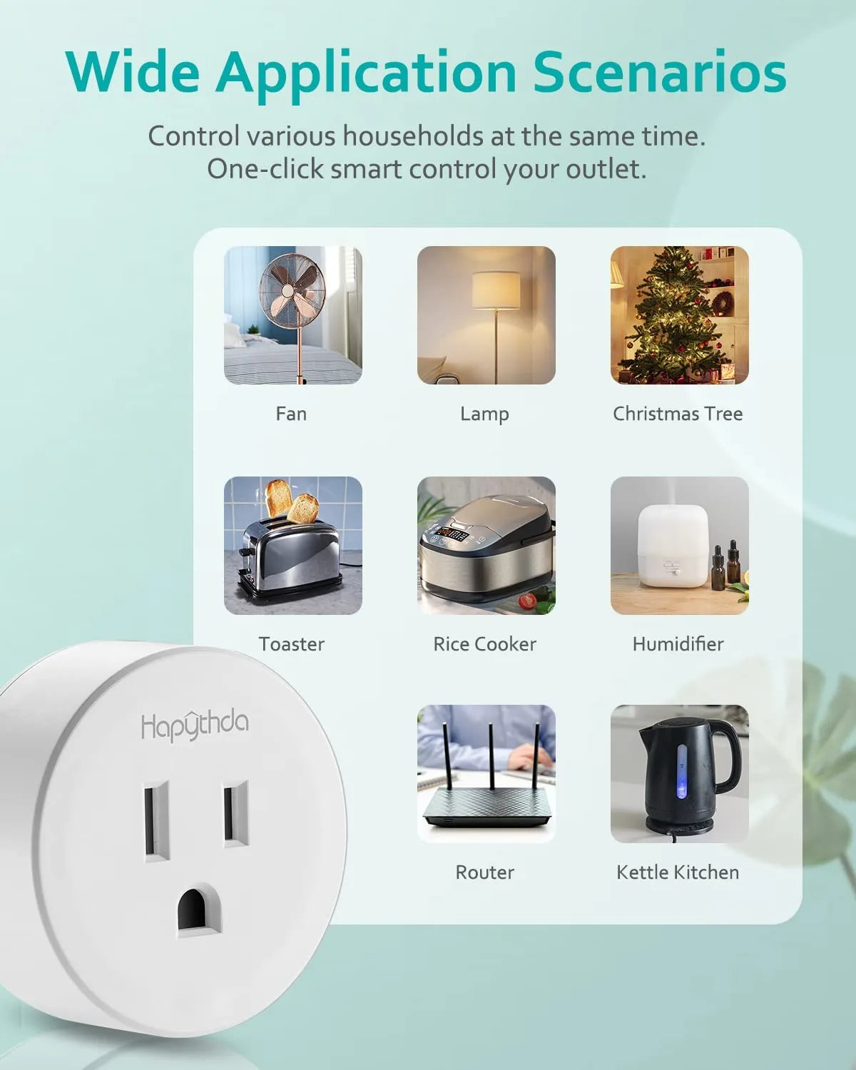Remote Light Switch 15A No Wiring Needed 3 Pin Plug