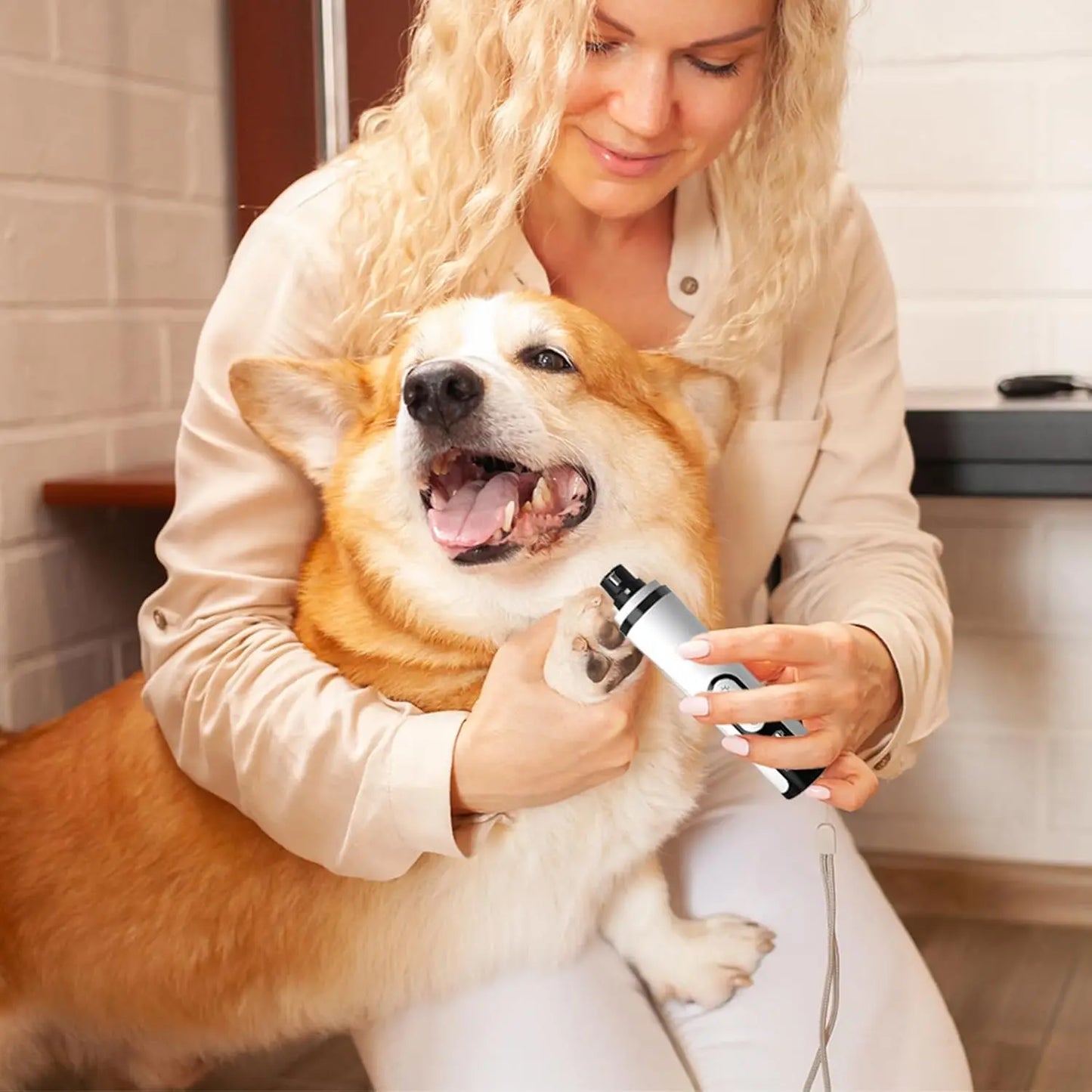 Silent Groom Pro Pet Nail Grinder USB Rechargeable For Dogs