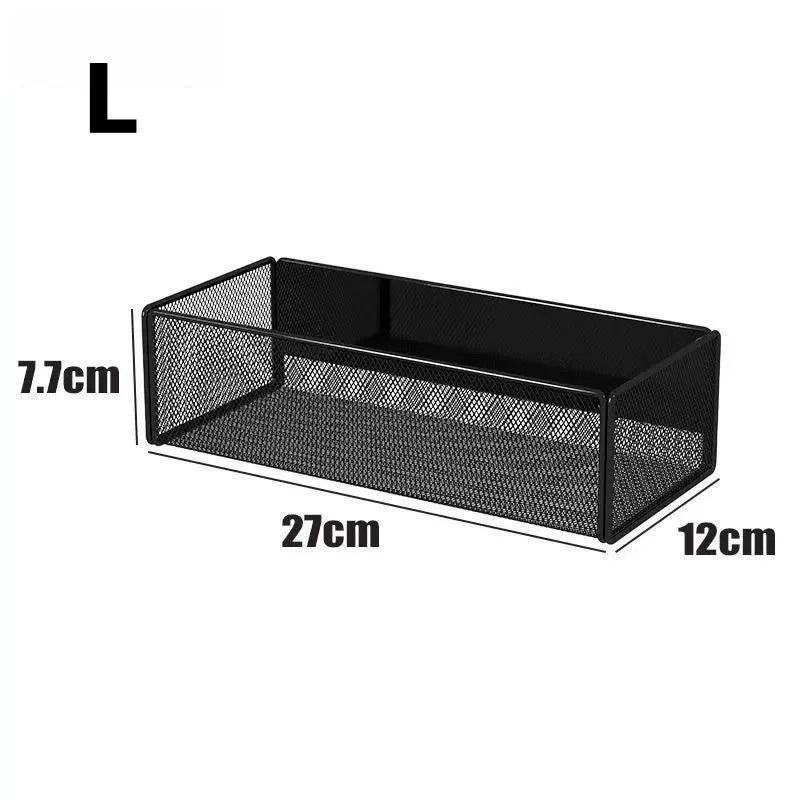 Refrigerator Magnetic Storage Rack Carbon Steel Multifunctional Basket