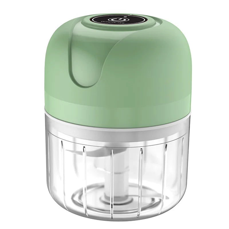 NOCCLILI Garlic Masher Crusher Electric Kitchen Chopper USB Portable