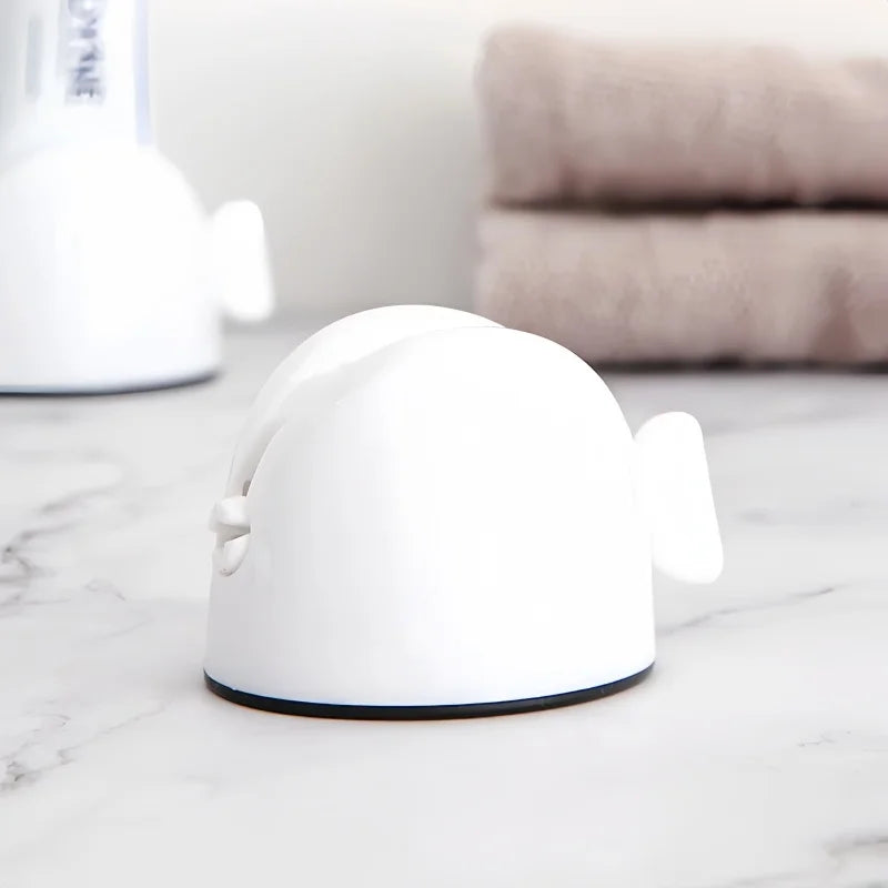 Toothpaste Squeezer Dispenser And Tube Holder For Bathroom