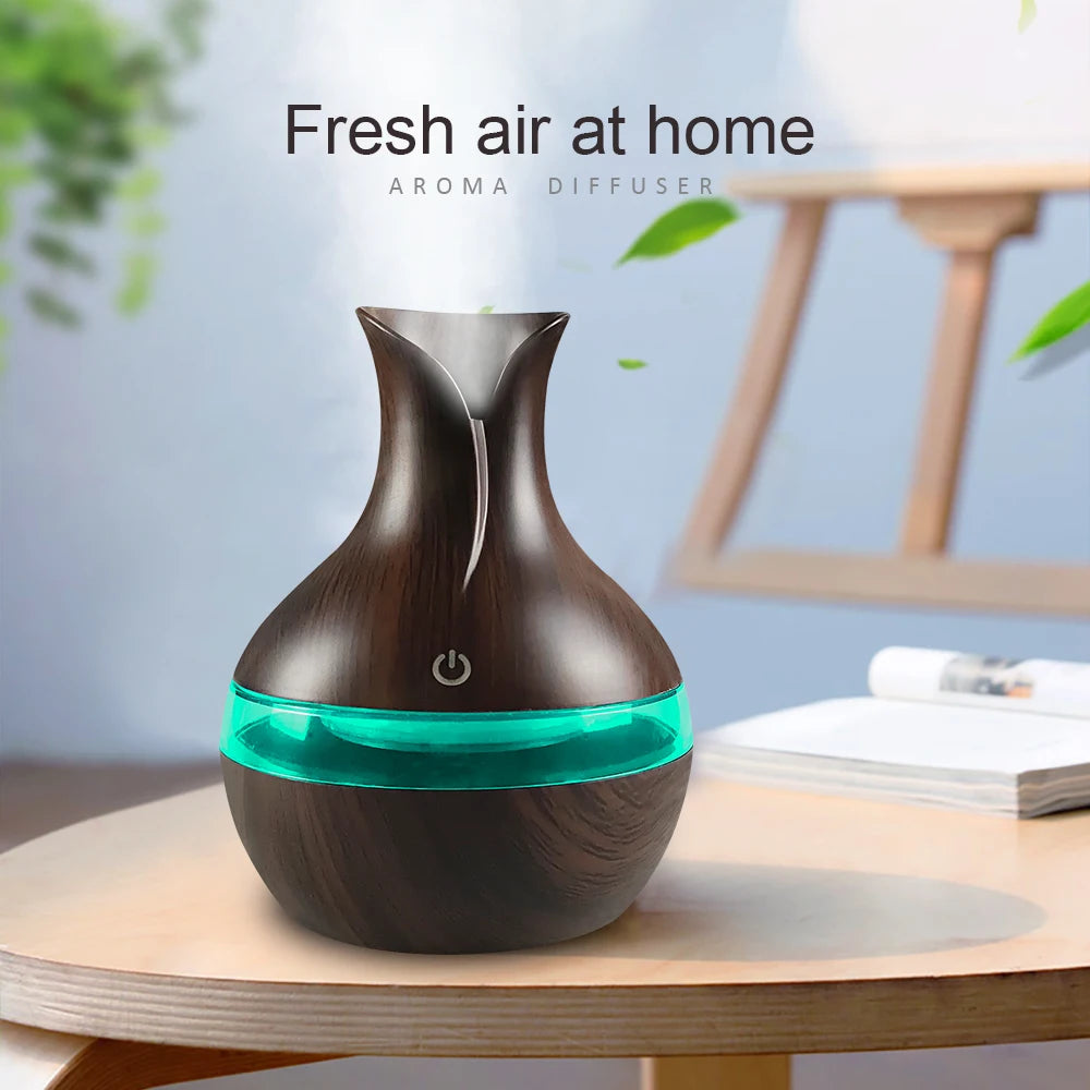 Miflame USB Aromatherapy Diffuser Humidifier For Desktop Use With Oils