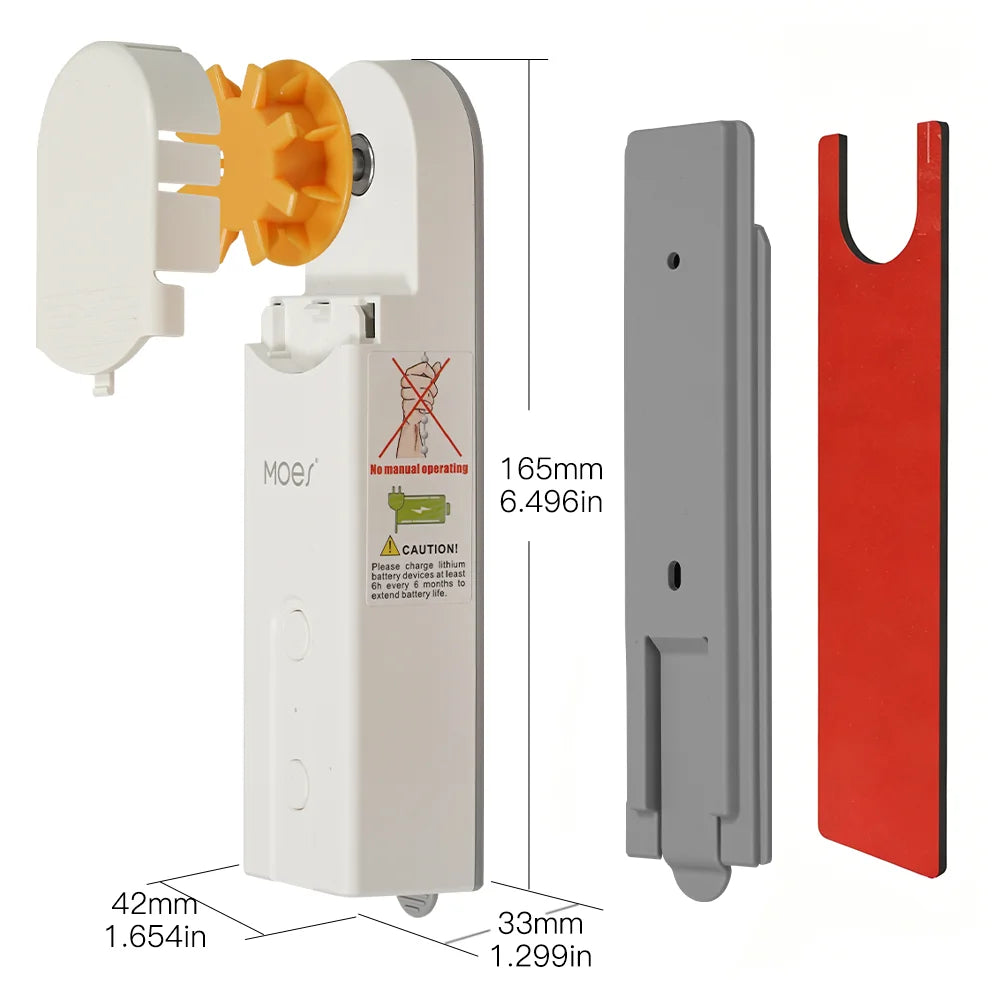 MOES ZigBee Motorized Roller Blinds Hub Alexa Tuya