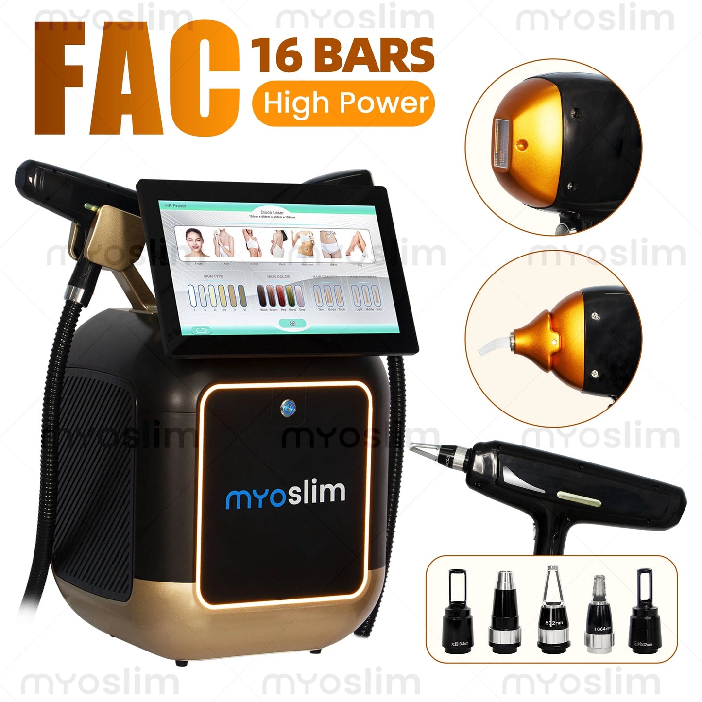 2 In 1 Diode Picosecond Laser Machine For Hair Removal