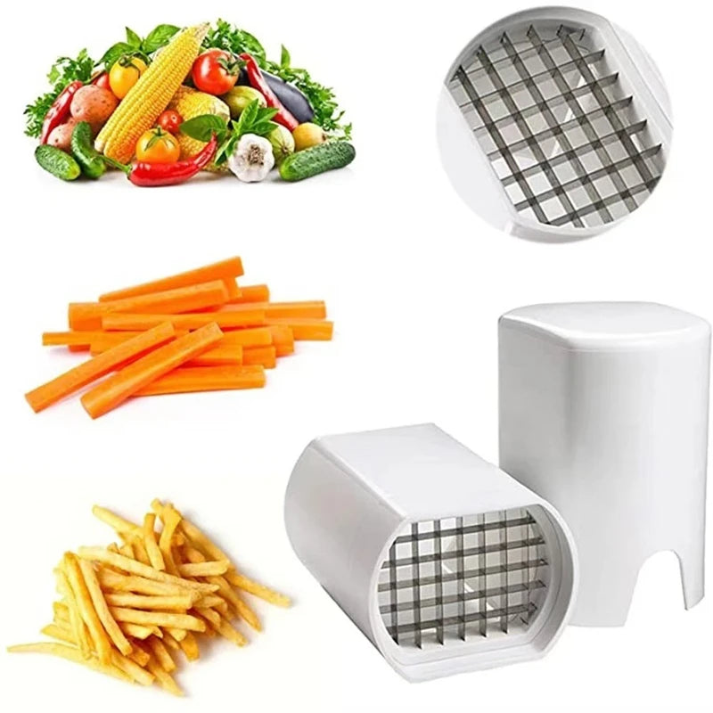 French Fry Cutter And Veggie Slicer Stainless Steel