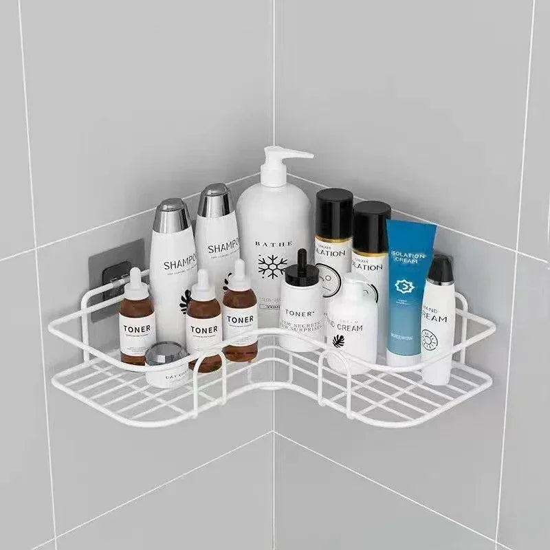 Wall Mounted Bathroom Shelf Corner Storage Organizer