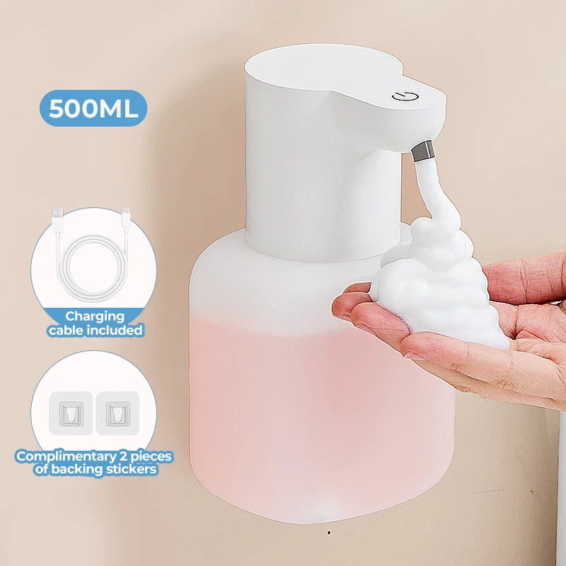 New Wall Mounted Automatic Foam Soap Dispenser Induction Sensor 500ml