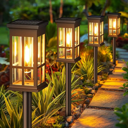 Solar Pathway Light Outdoor Led Waterproof Landscape Lamp For Garden