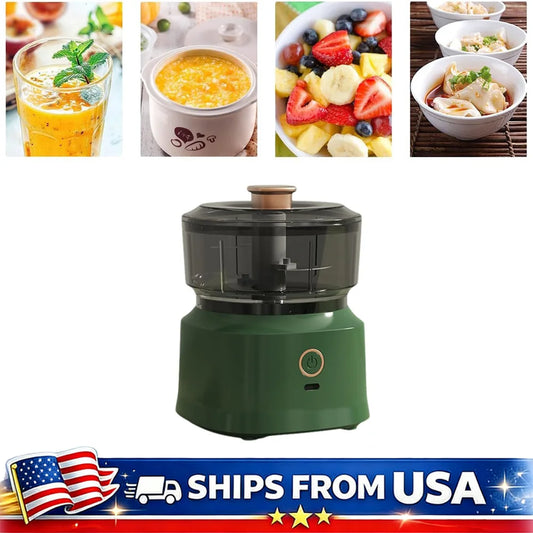 Mini USB Electric Food Processor Garlic Chopper Meat Grinder