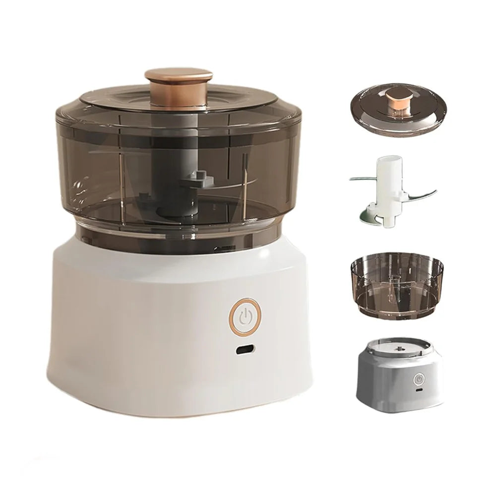 Mini USB Electric Food Processor Garlic Chopper Meat Grinder