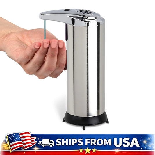 Touchless Infrared Soap Dispenser, Large Capacity for Kitchen Bathroom