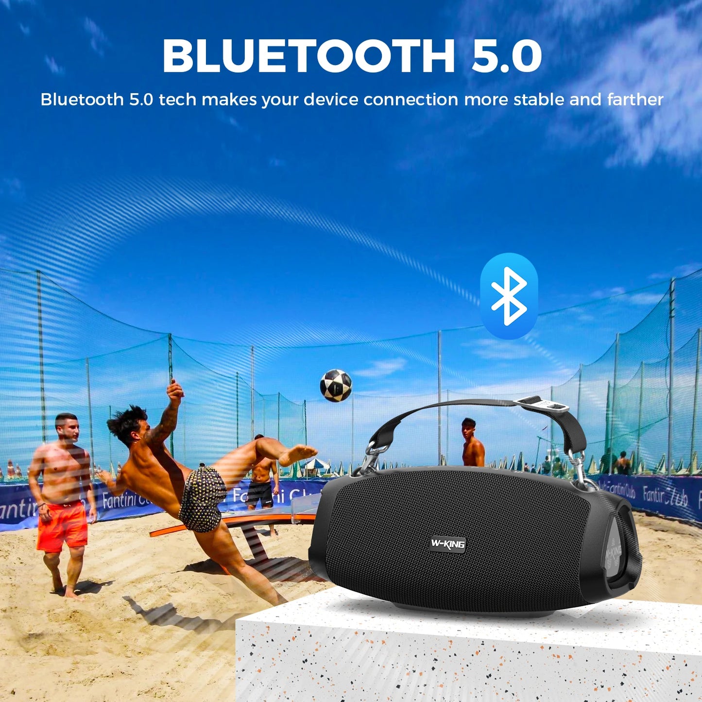 W-King X10 Bluetooth Speaker 120W Max Portable Party Speaker