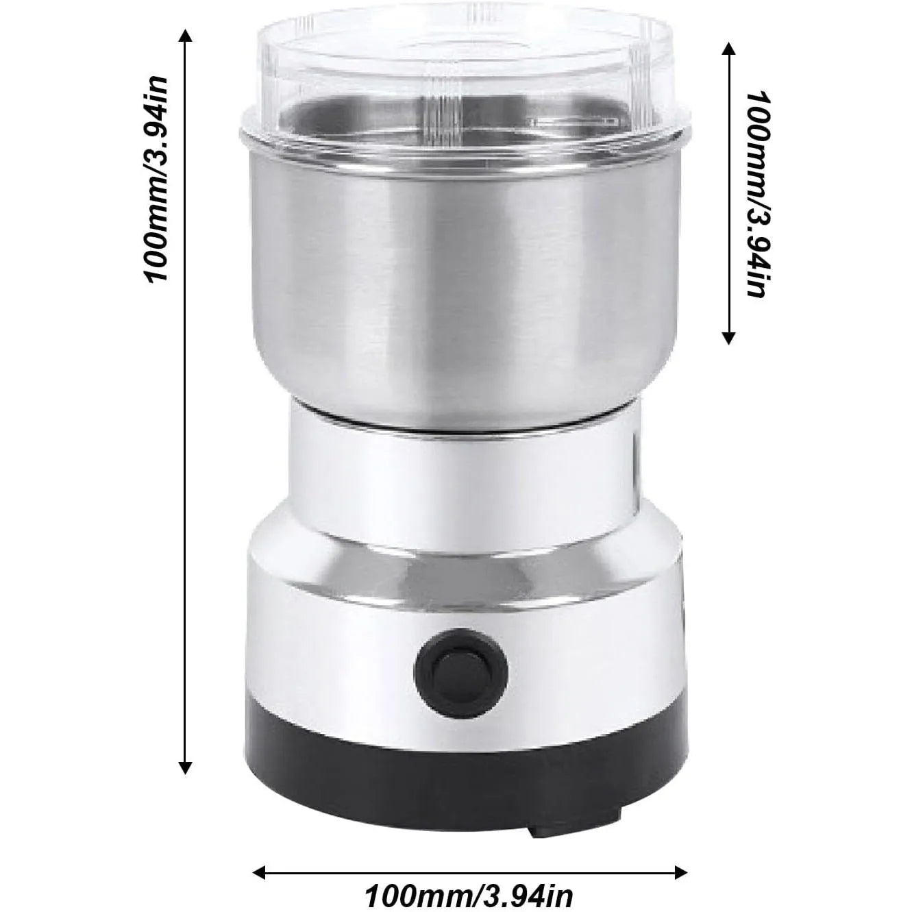 Multi Purpose Electric Grinder With Four Edged Blade For Coffee