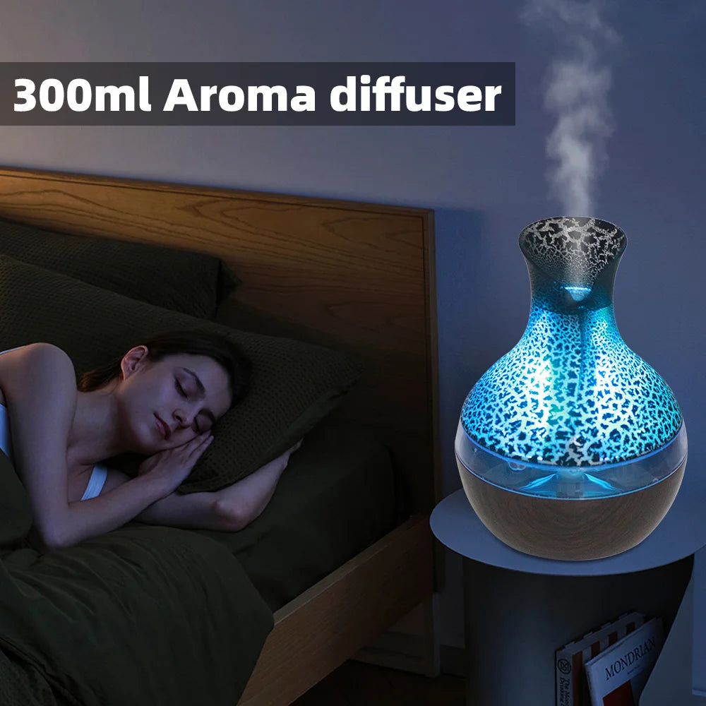 OIMG USB Ultra Quiet Humidifier And Essential Oil Diffuser