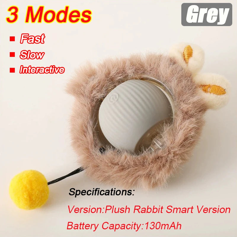 Cat Interactive Ball Toy Automatic Rolling Ball Pet Training Device