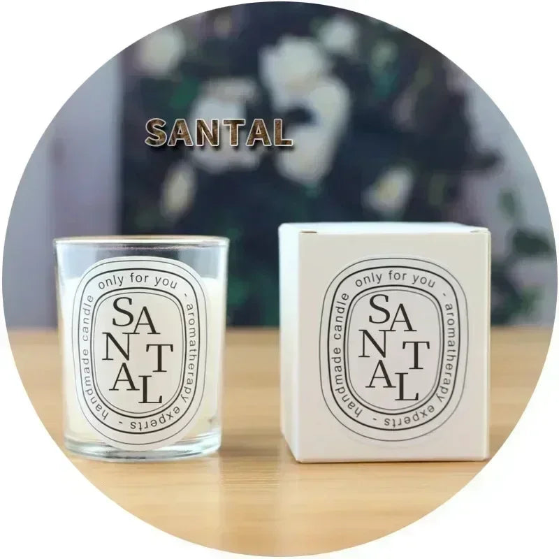 Romantic Vanilla Scented Candle Jar For Wedding Guests Gift Idea