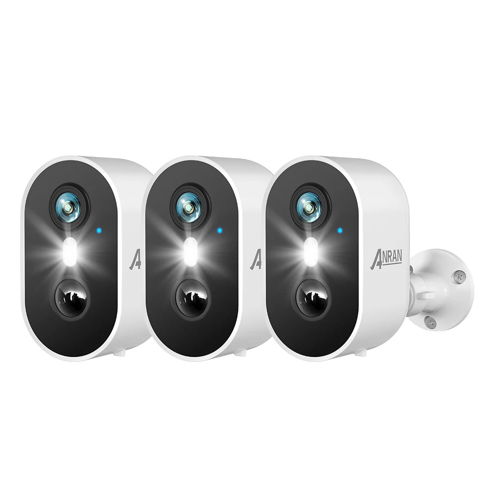 ANRAN 2K Rechargeable Battery Camera WiFi Surveillance System