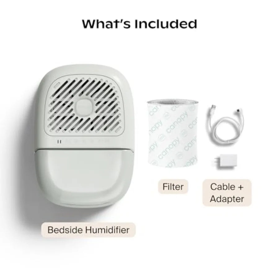 Bedside Humidifier 2.0 With Reading Light And Quiet Operation