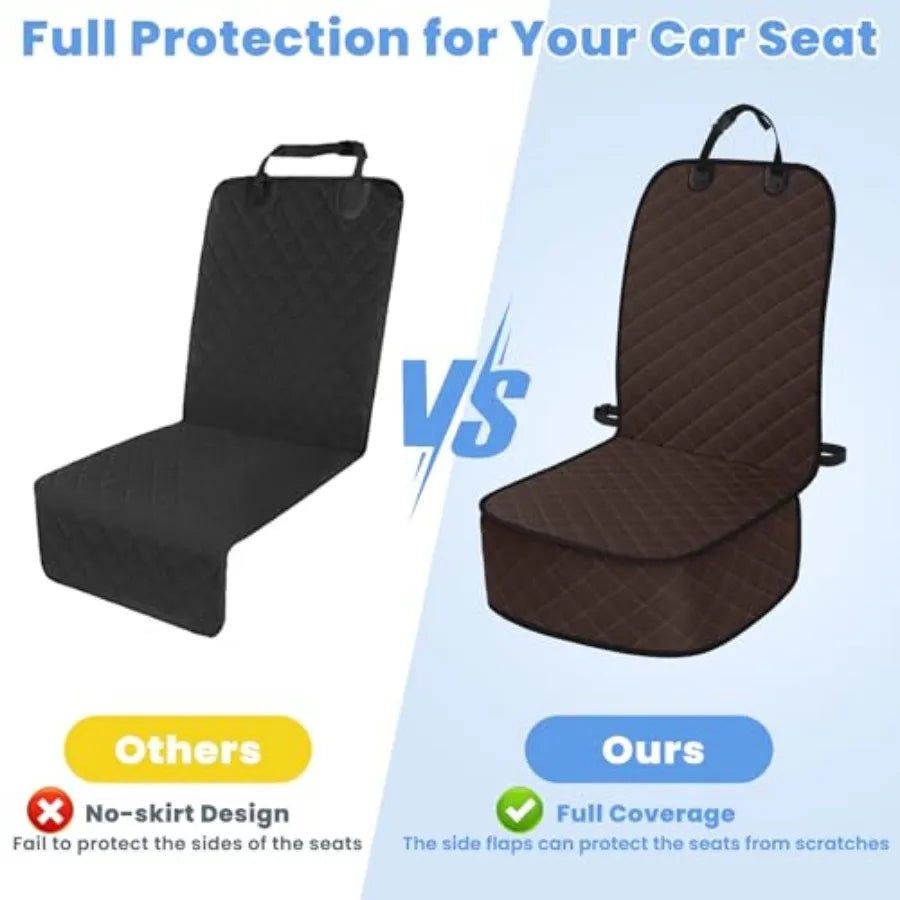 Dog Car Seat Cover Waterproof Front Seat Nonslip Protector Universal