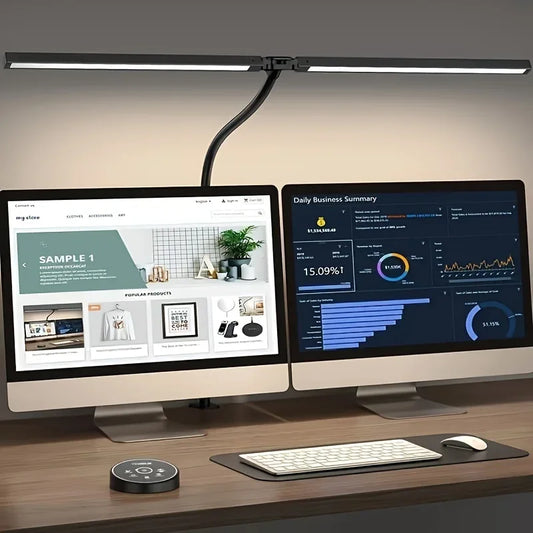 SZRSTH LED Desk Lamp With Five Color Dimmer Eye Care