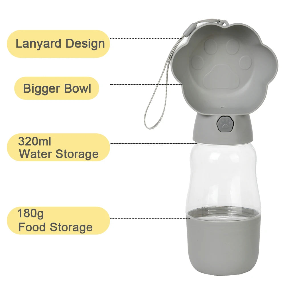 Universal Pet Water Bottle Portable Travel Drinker For Dogs And Cats