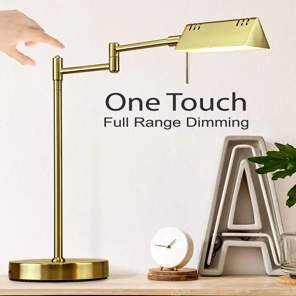 Adjustable Desk Lamp Dimming 12W LED 360 Swing Arm ETL