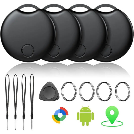 Air Tracker Tags 4 Pack For Android Bluetooth Find Hub