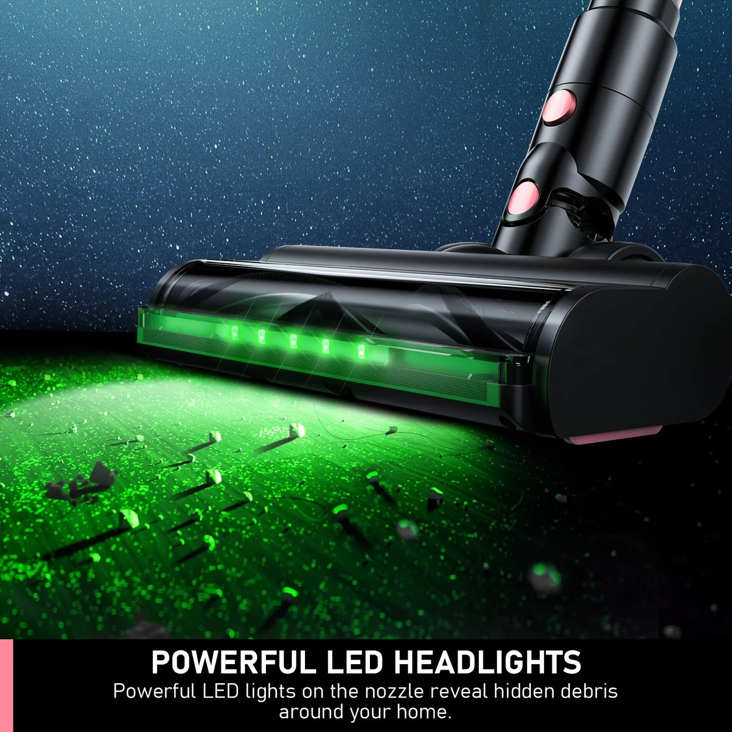 SUXIANGVAC Cordless Vacuum Cleaner 8 In 1 45Kpa Powerful Suction