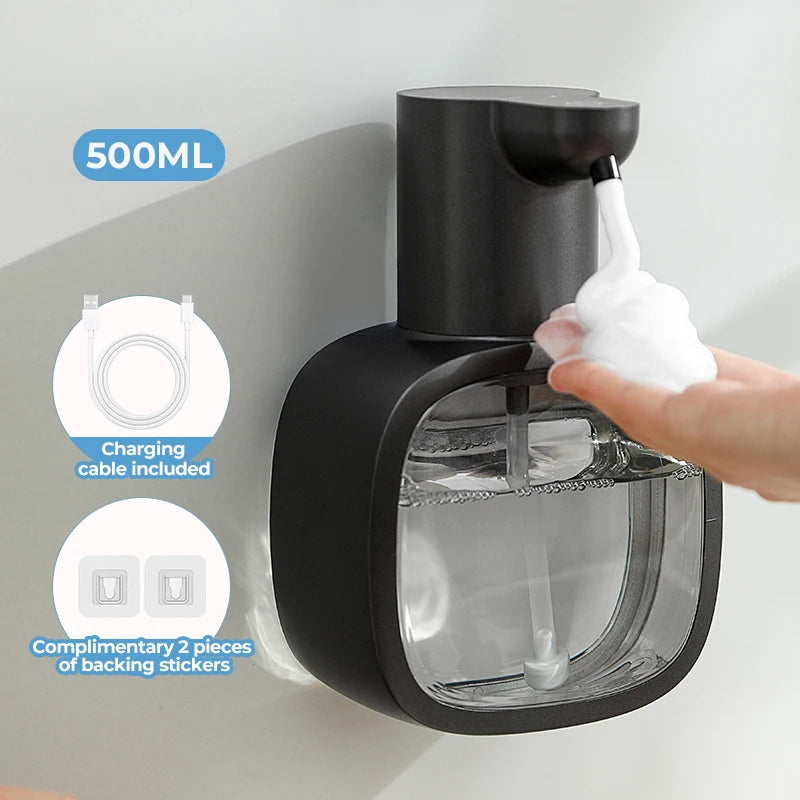 New Wall Mounted Automatic Foam Soap Dispenser Induction Sensor 500ml