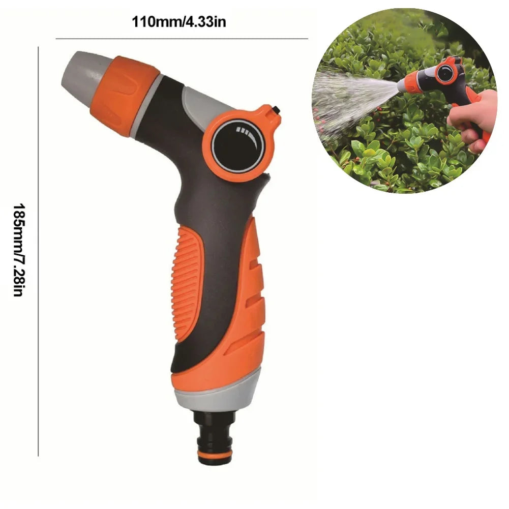Garden Watering Gun Thumb Control Hose Nozzle Sprayer