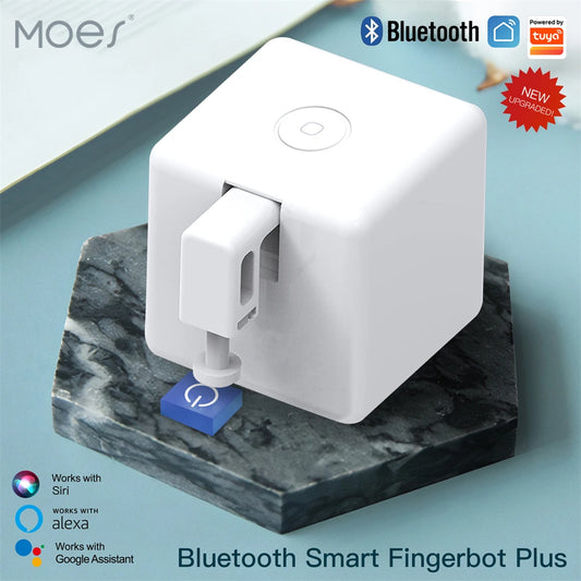 MOES Tuya Smart Bluetooth Fingerbot Switch Button Pusher With Voice Control