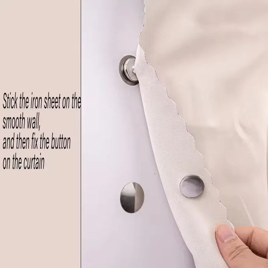 Metal Curtain Magnetic Closure Clips for Wall Mounted Fastener