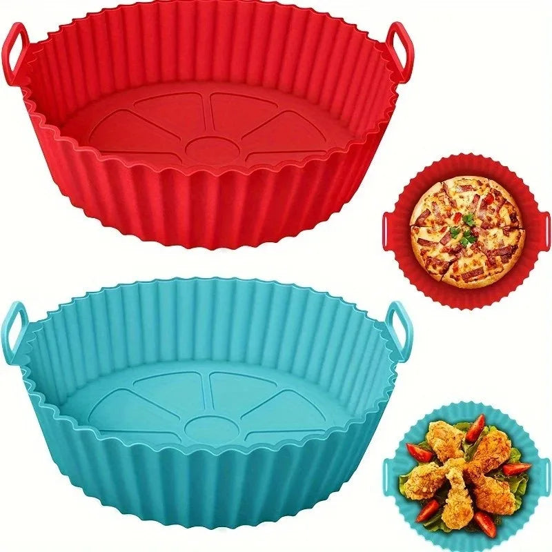 Silicone Baking Pans for Air Fryer Nonstick Cake Molds