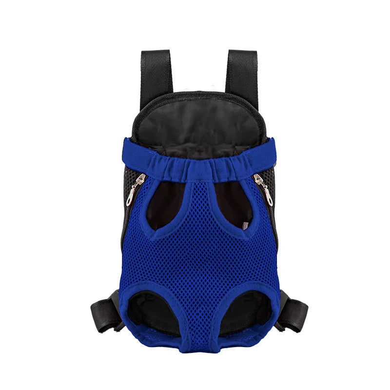 Breathable Mesh Pet Carrier Backpack For Cats And Dogs