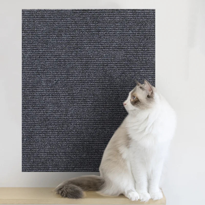Self-Adhesive Cat Scratching Mat Trimmable Carpet Sofa Protector