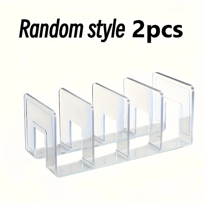 2-Pack Clear Acrylic Handbag Organizers For Purses And Wallets