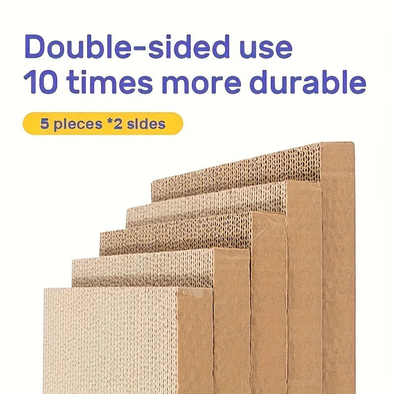 CZBNYX Five Layer Corrugated Cardboard Cat Scratch Board Double-Sided