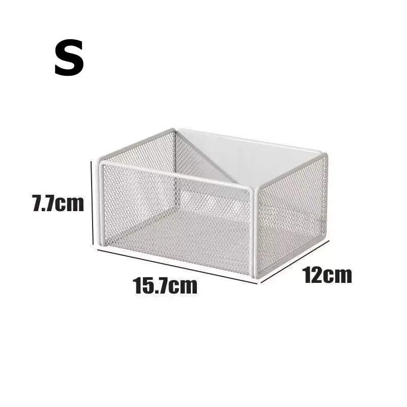 Refrigerator Magnetic Storage Rack Carbon Steel Multifunctional Basket