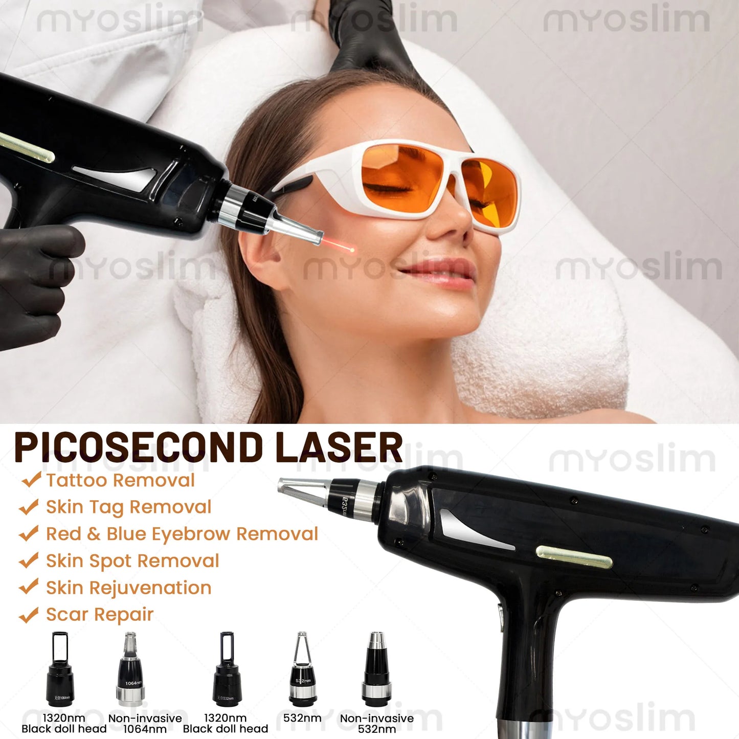 2 In 1 Diode Picosecond Laser Machine For Hair Removal