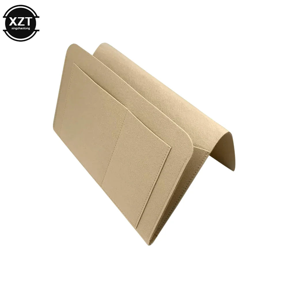 Felt Bedside Storage Organizer Pockets Hanging Bag