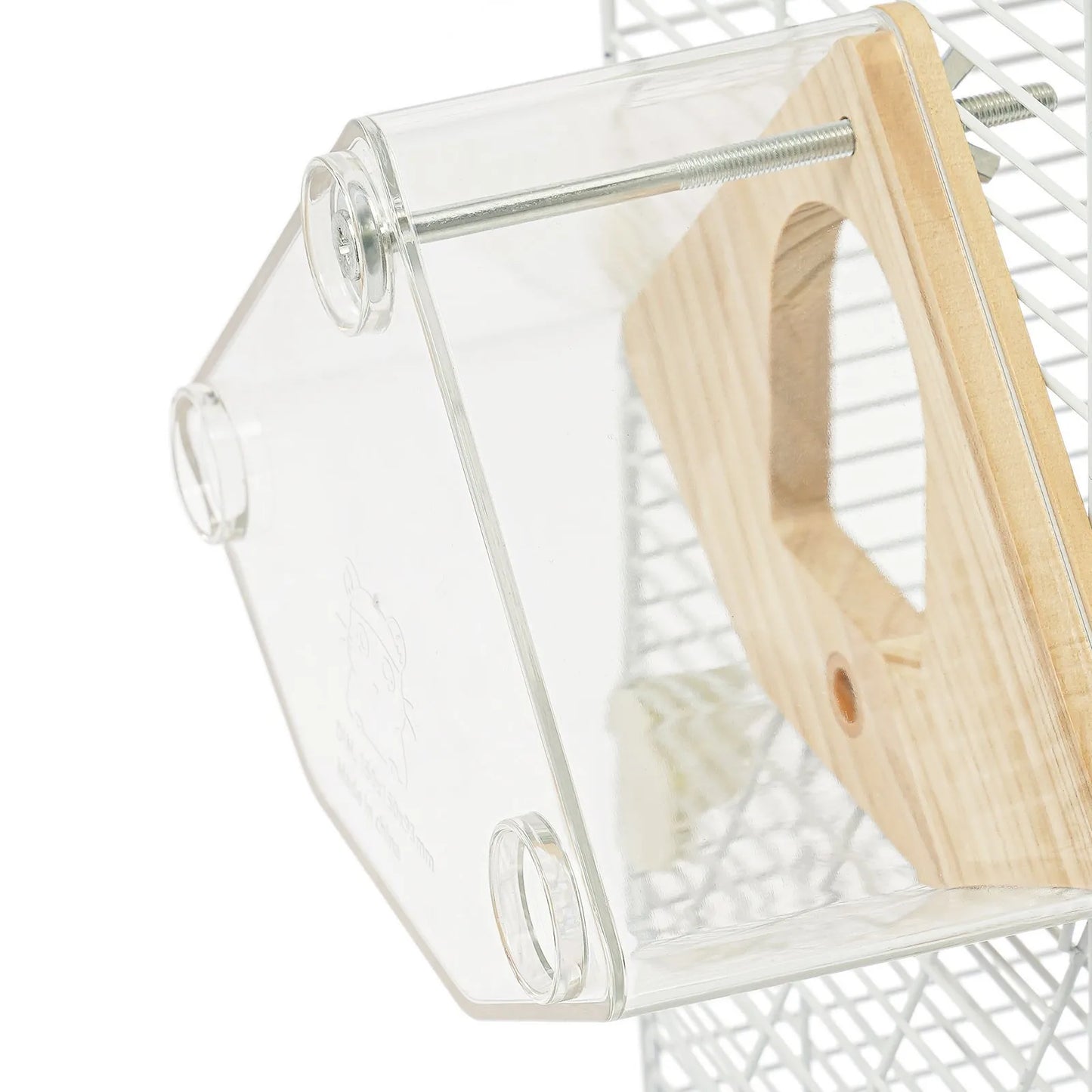 Two-Tier Iron Bird Cage For Small Birds, British Style