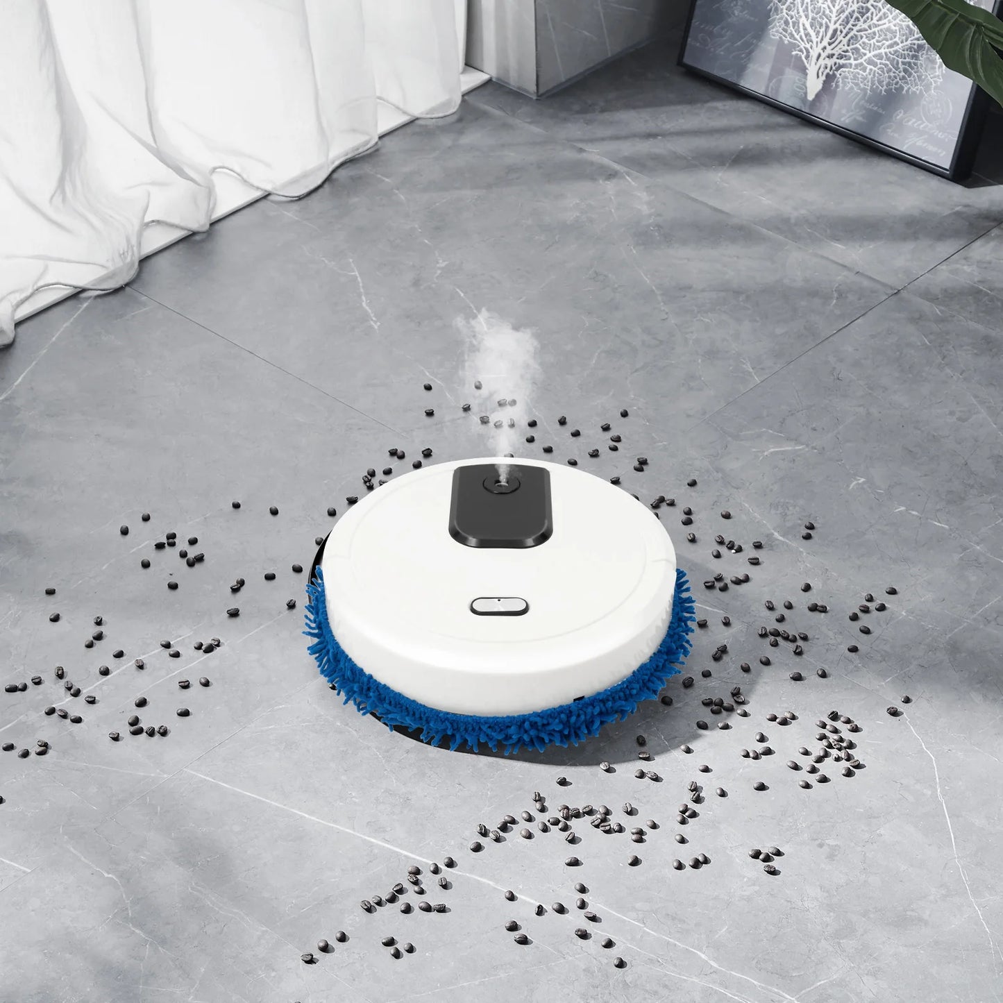Bymaocar Auto Smart Robotic Mopping Machine Wet Dry Dual Use