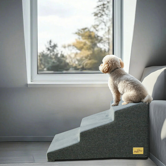 Pet Dog Stairs Ramp With High Density Foam for Puppies