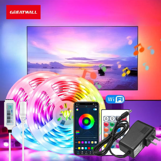 GOOLOOK WiFi 5050 LED Strip With Music Sync Controller